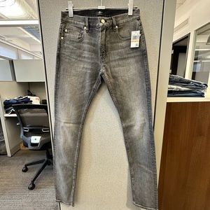 Brand NEW Washed Black 7 For All  Mankind
